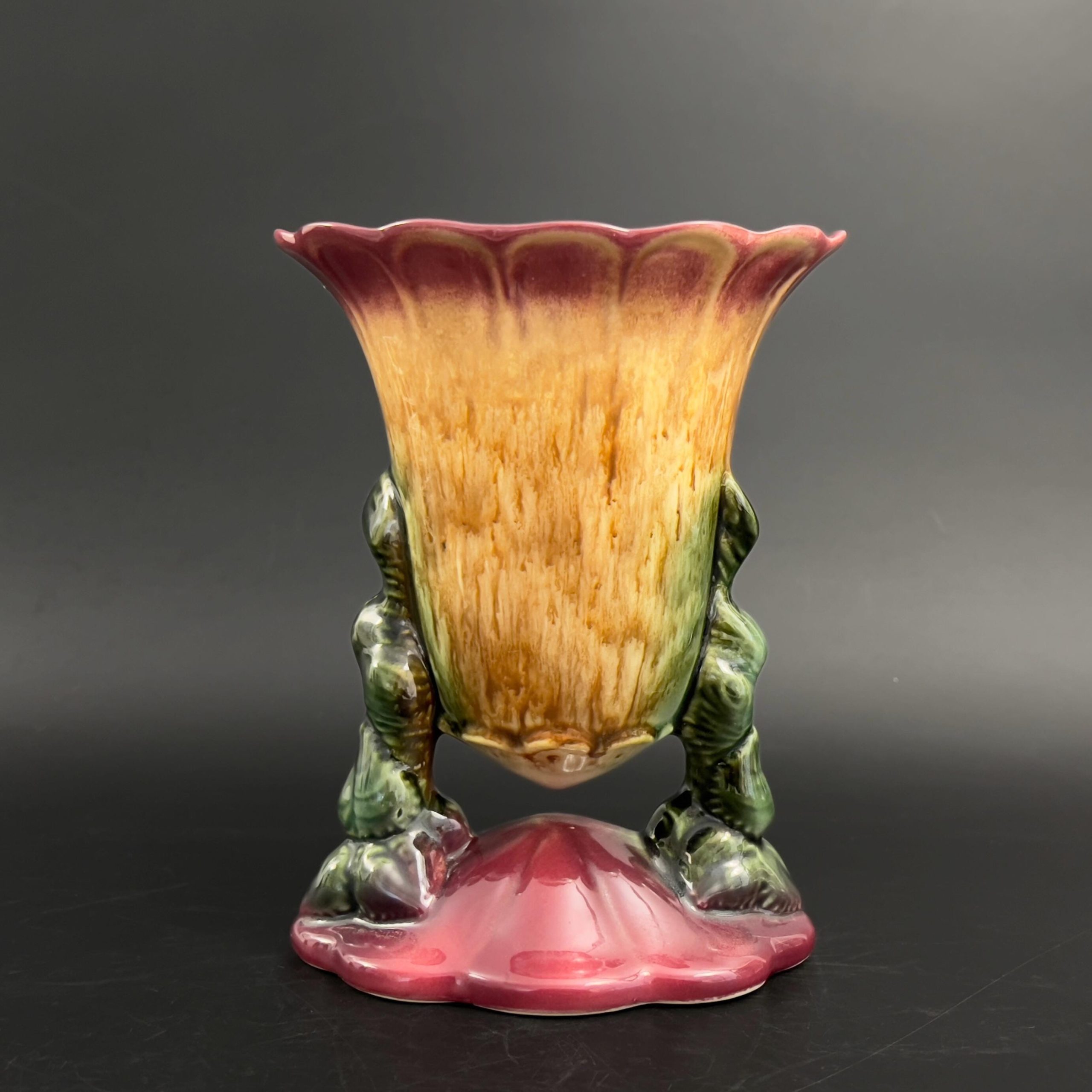 Vintage Hull Woodland Vase 108: American Art Pottery, Mid-Century Decor - Image 5