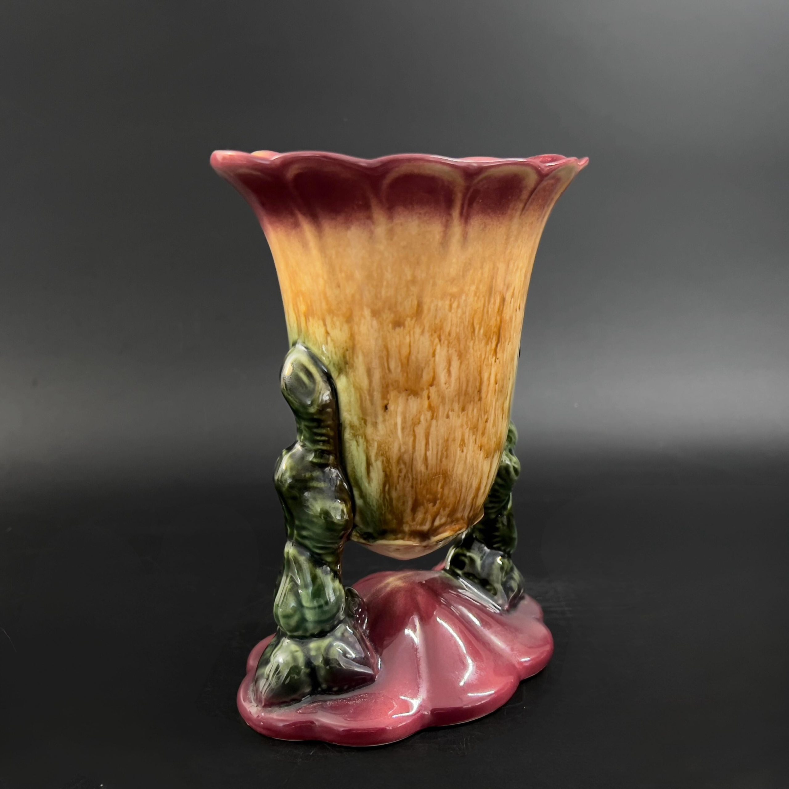 Vintage Hull Woodland Vase 108: American Art Pottery, Mid-Century Decor - Image 4