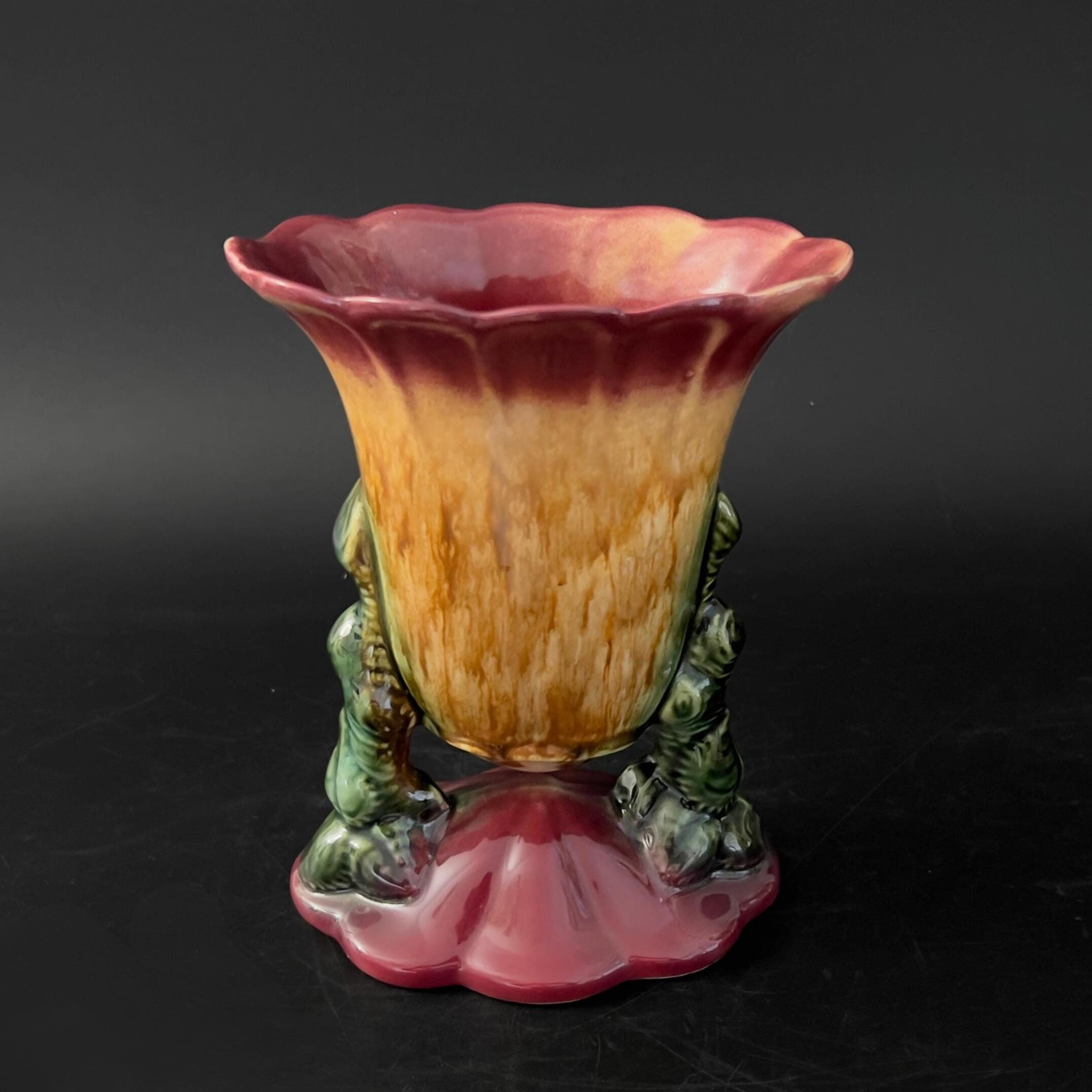 Vintage Hull Woodland Vase 108: American Art Pottery, Mid-Century Decor - Image 6