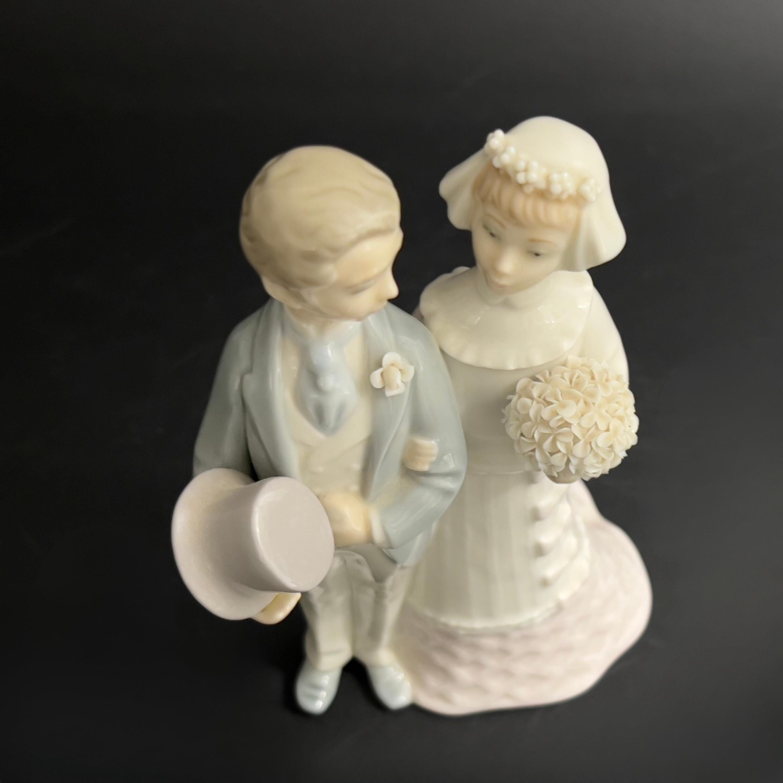 Vintage Lladró Wedding Couple Figurine: Spanish Porcelain Keepsake - Image 8