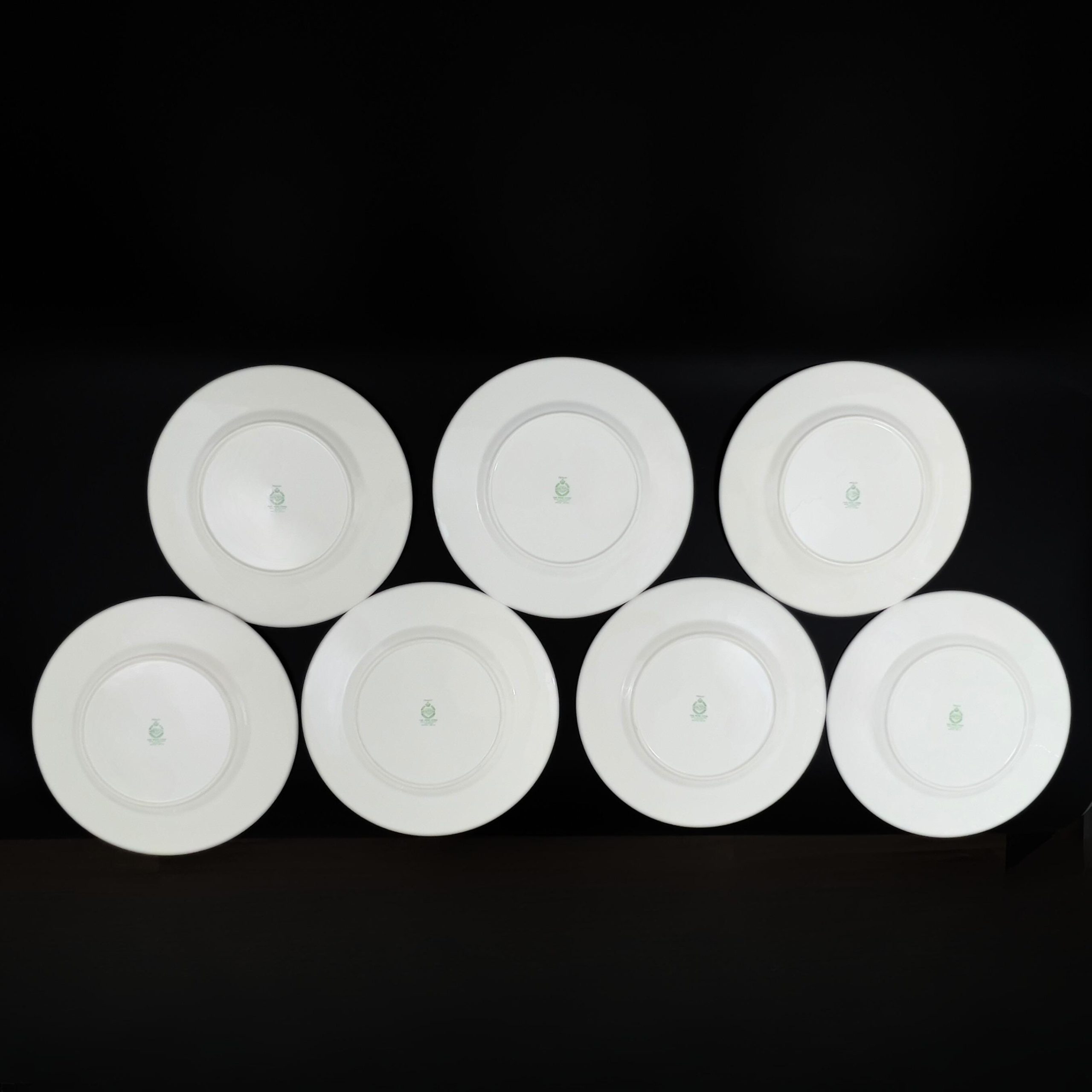 Vintage Minton Henley Plates: English Floral Dinnerware with Gold Trim - Image 5