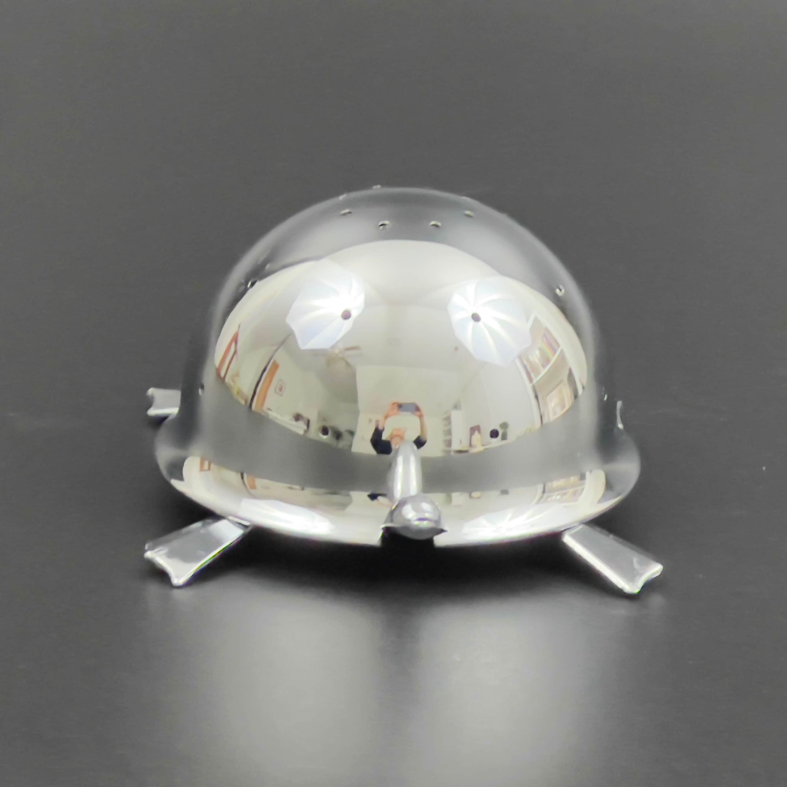 Vintage Irvinware Chrome Turtle Toothpick Holder: Midcentury Barware - Image 7