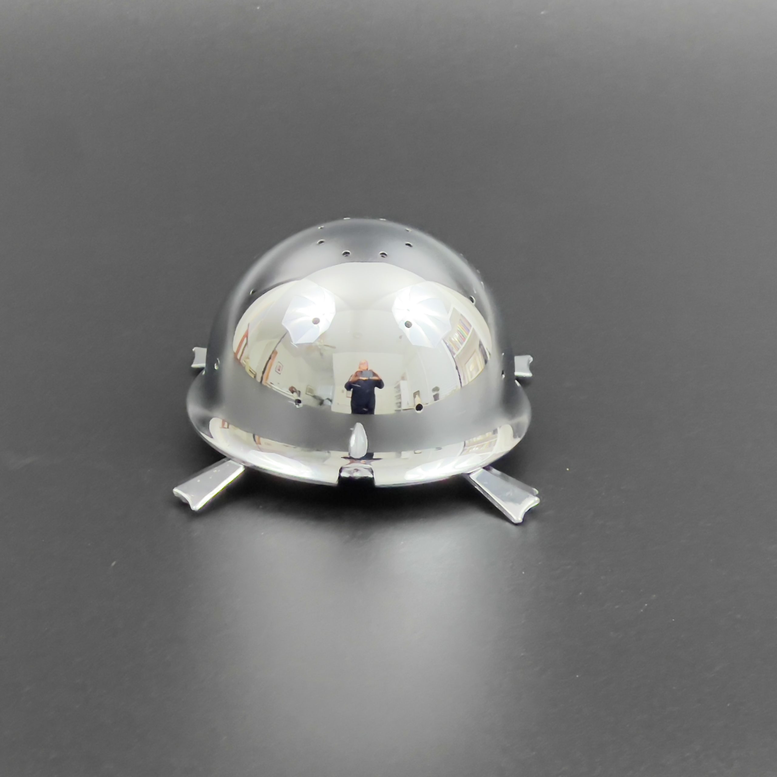 Vintage Irvinware Chrome Turtle Toothpick Holder: Midcentury Barware - Image 8