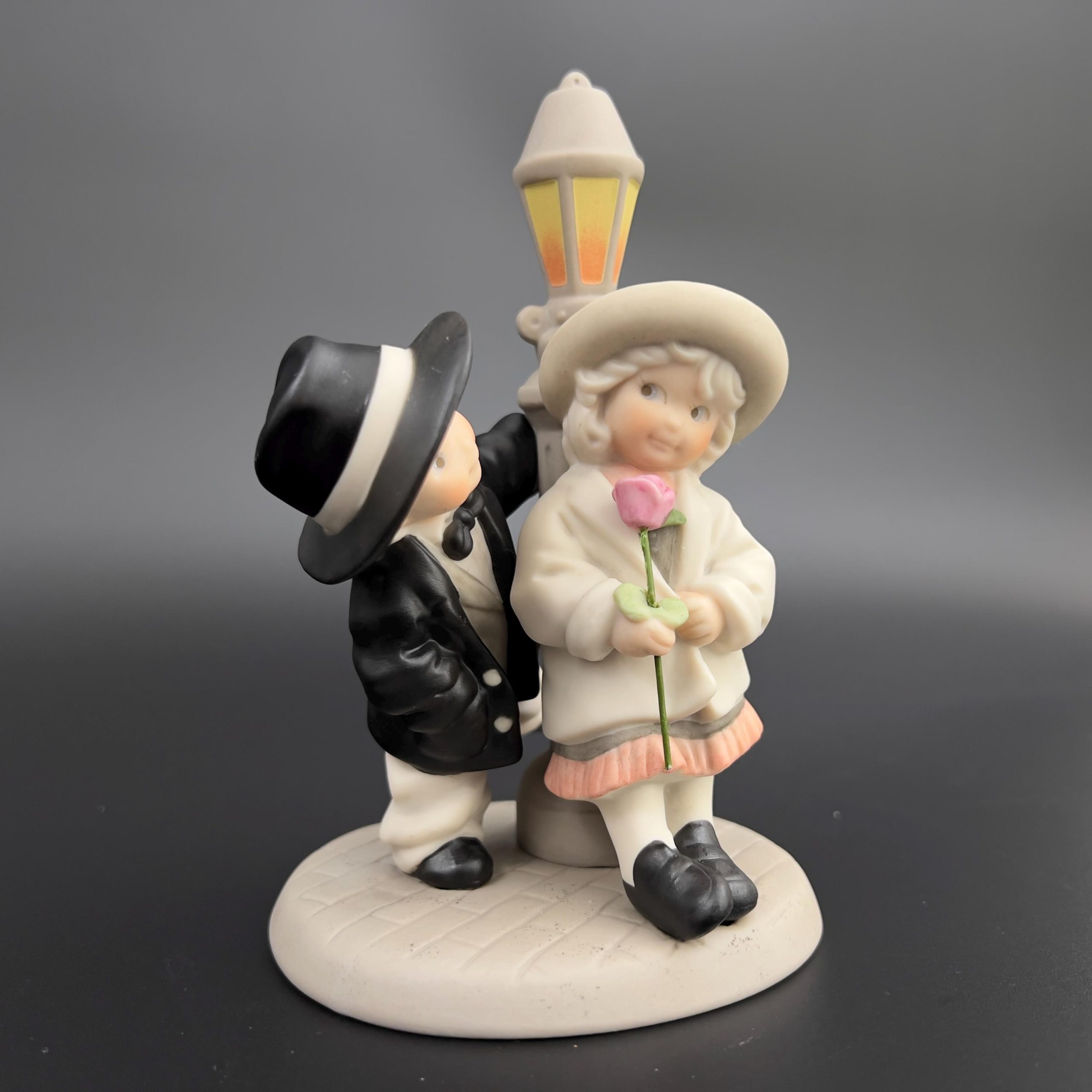Vintage Kim Anderson Porcelain Figurine: Peekaboo I Love You, 1996 - Image 4
