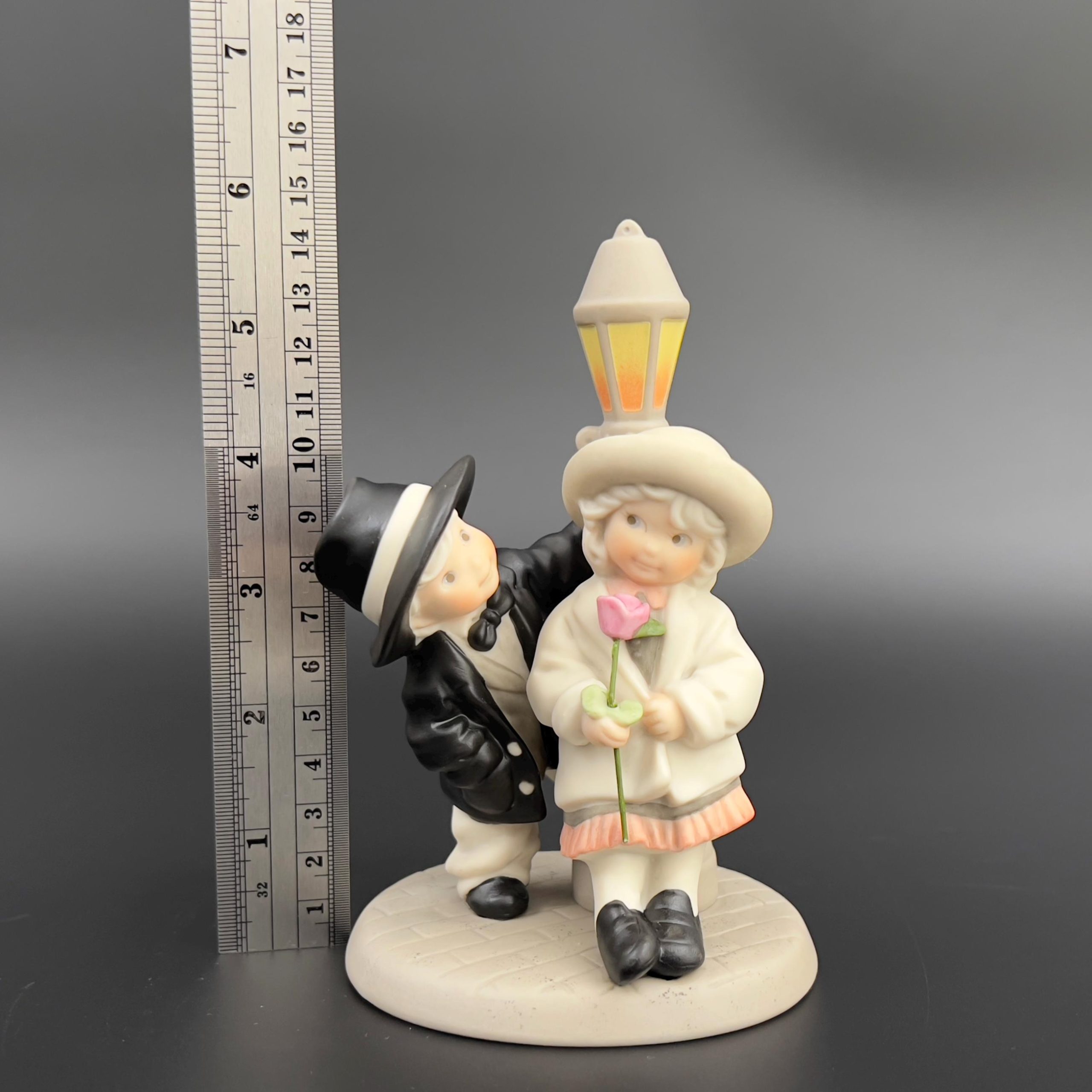 Vintage Kim Anderson Porcelain Figurine: Peekaboo I Love You, 1996 - Image 9