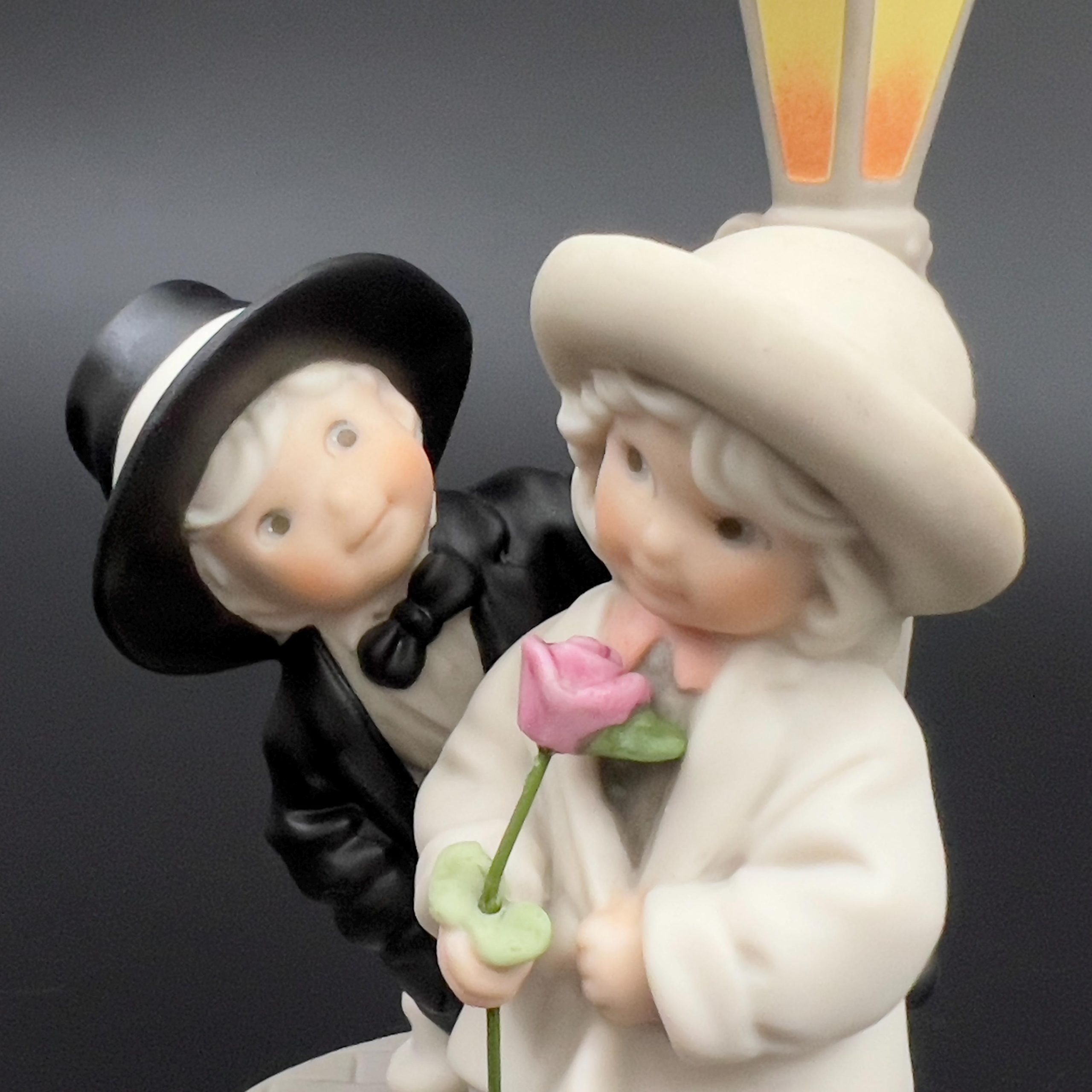 Vintage Kim Anderson Porcelain Figurine: Peekaboo I Love You, 1996 - Image 5