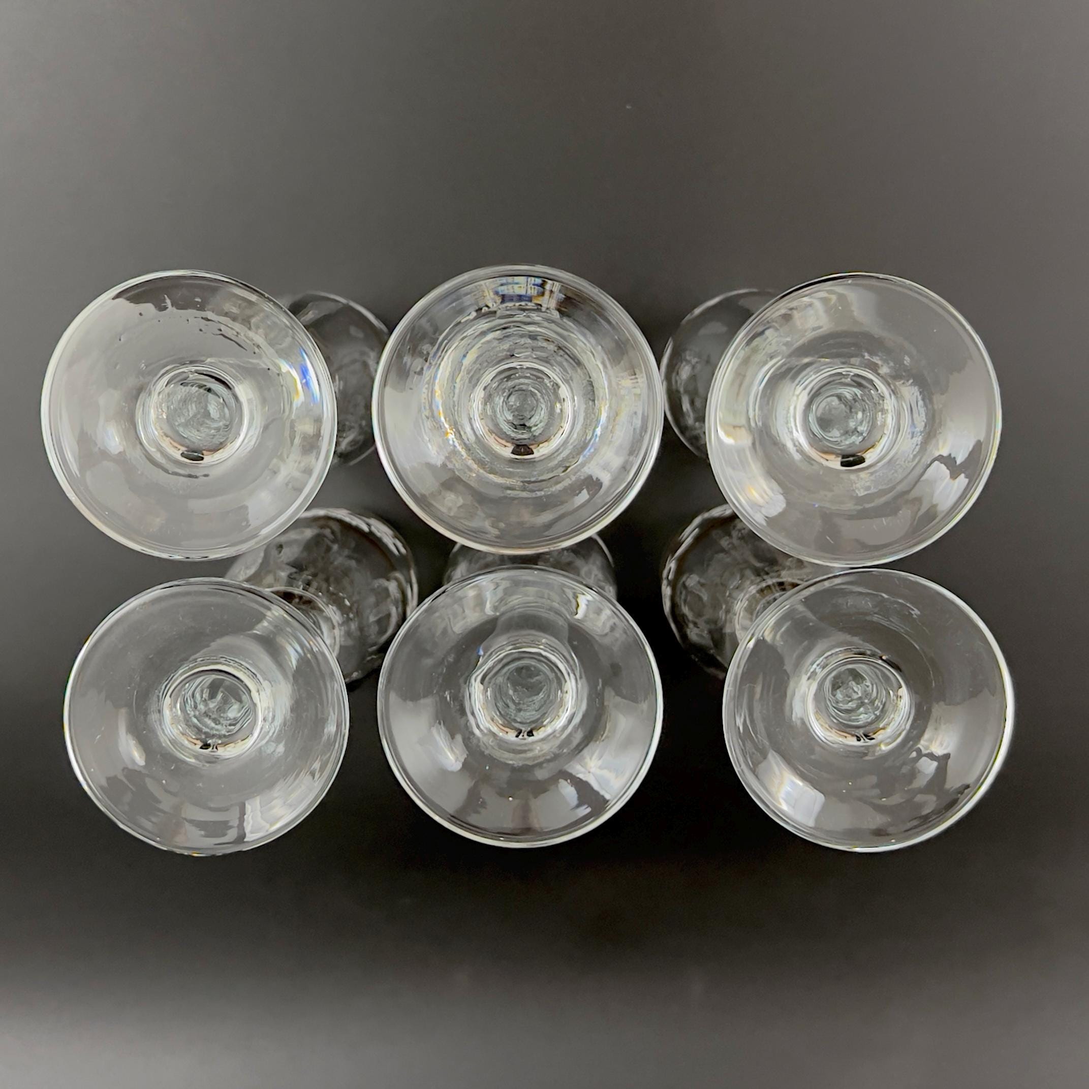Vintage Pasabahce Champagne Flutes: White Floral & Gold Set of 6 - Image 11