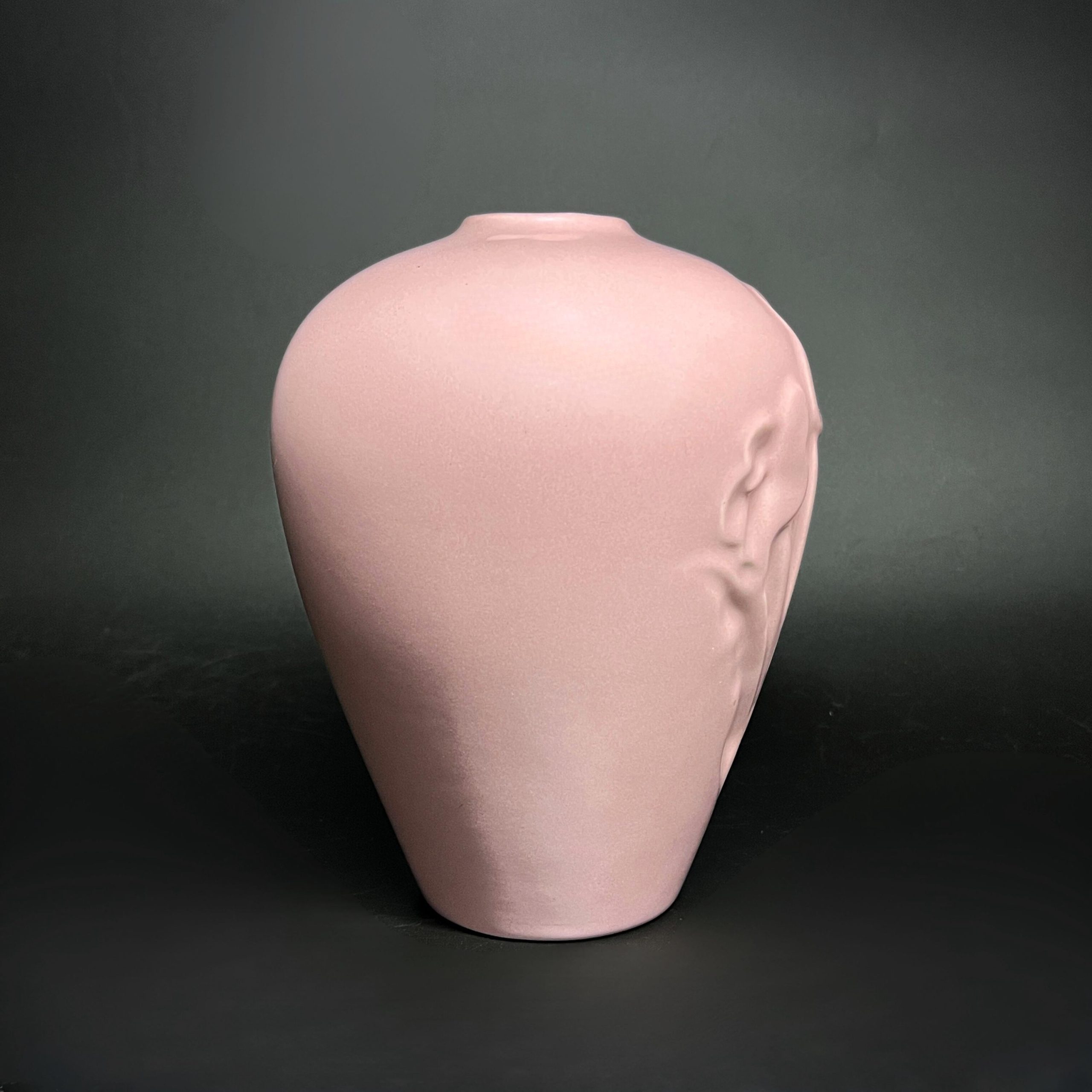 Vintage Haeger Calla Lily Vase: Matte Pink Art Deco Ceramic - Image 5
