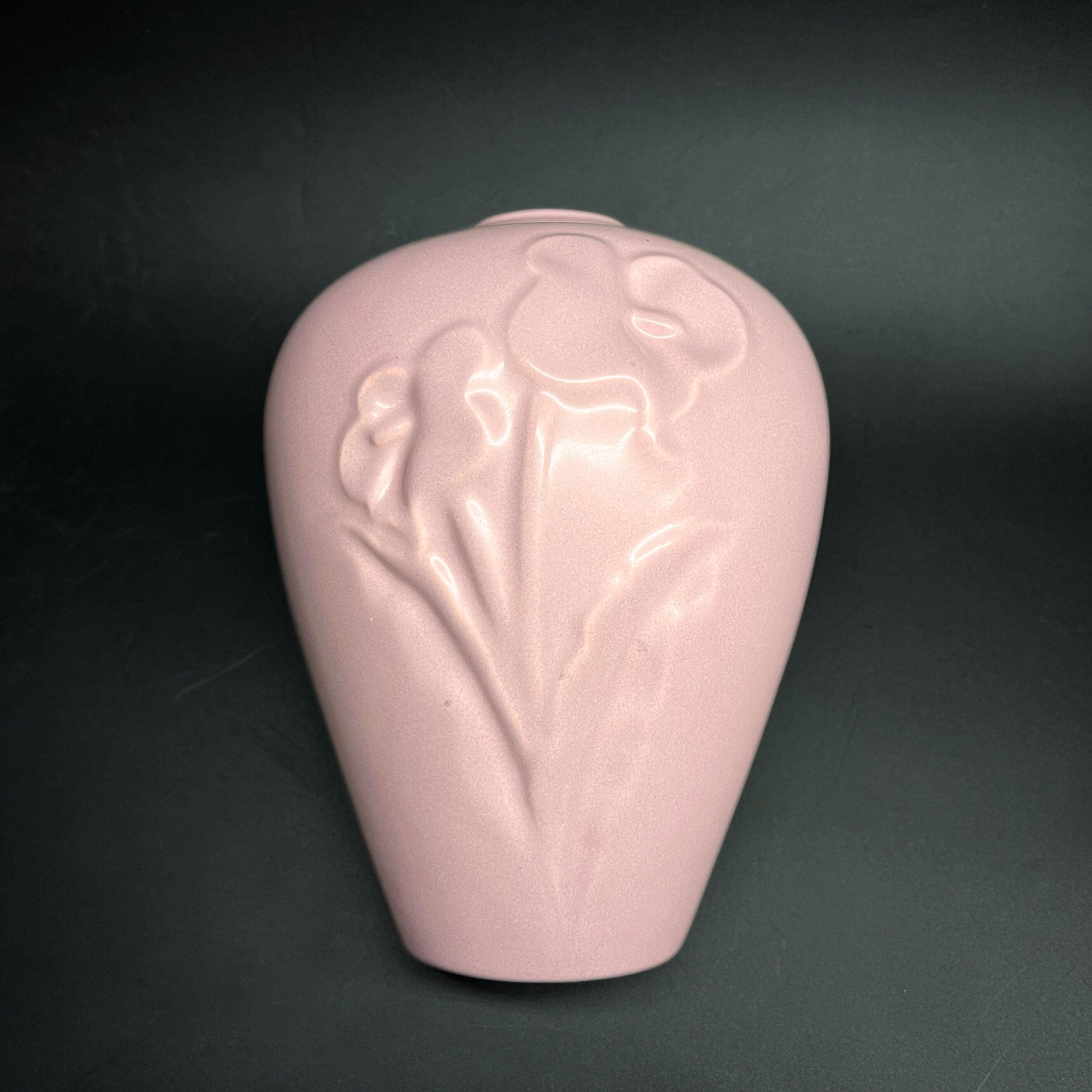 Vintage Haeger Calla Lily Vase: Matte Pink Art Deco Ceramic - Image 6