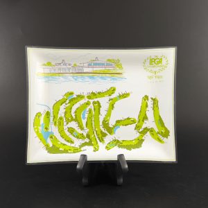 Vintage 1977 LPGA Championship Plate: Bay Tree Golf Decor