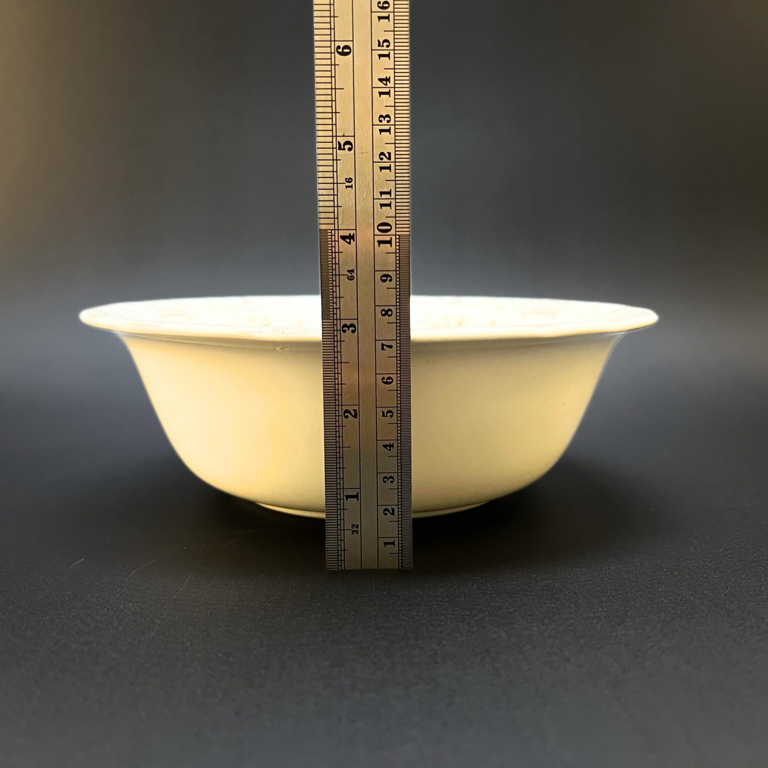 Antique Henry Alcock Transferware Bowl: 1890s English Ironstone, Floral Elite Pattern - Image 10