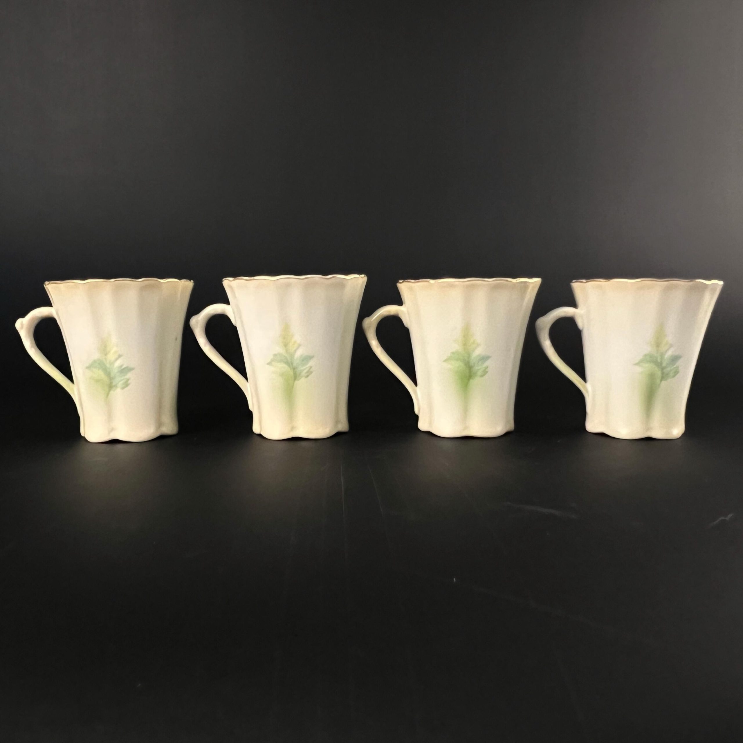 Antique RS Suhl Chocolate Pot Set: Hand-Painted Art Nouveau Porcelain - Image 9