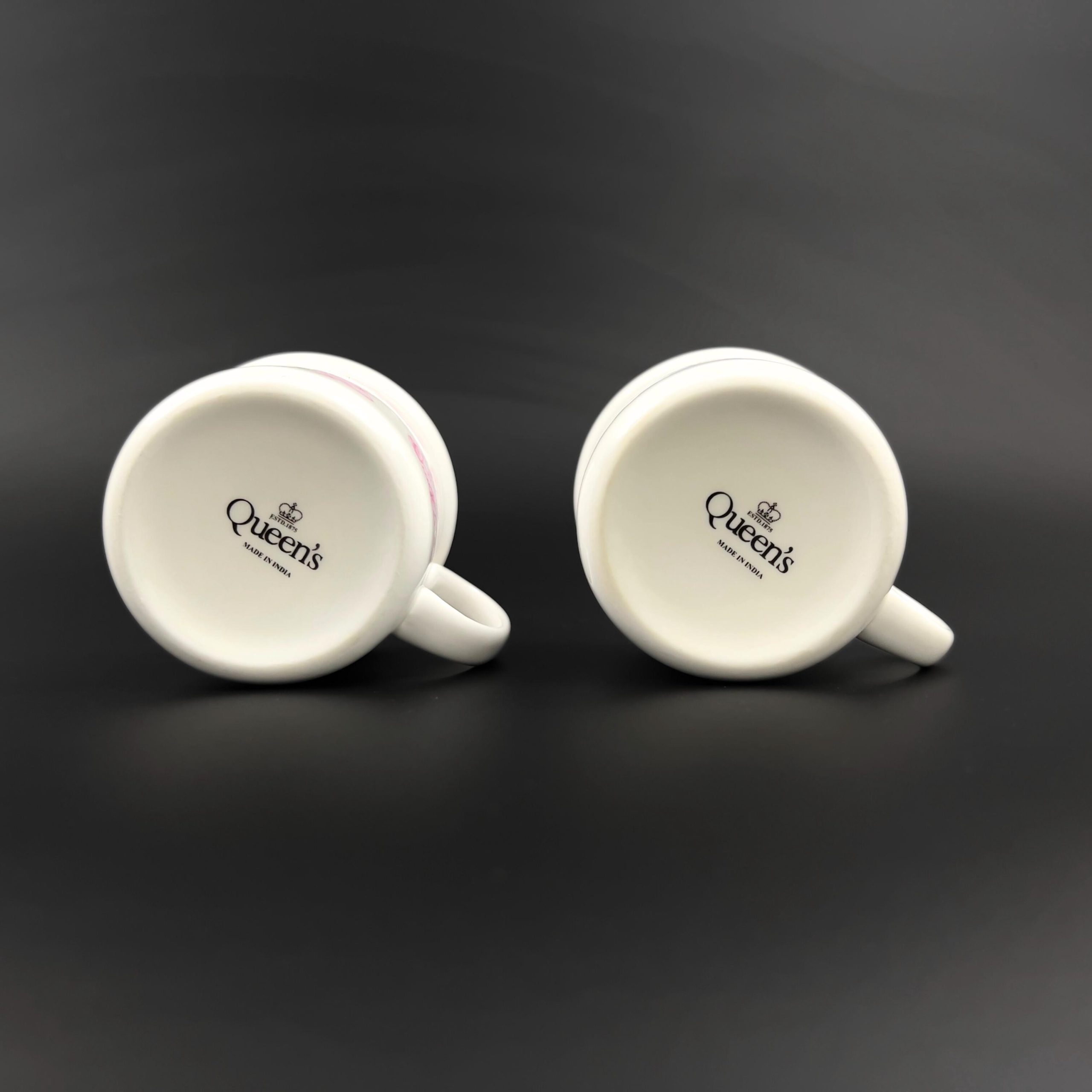 Vintage Porcelain Twin Baby Cups: Queen's of India Keepsake Gift - Image 11