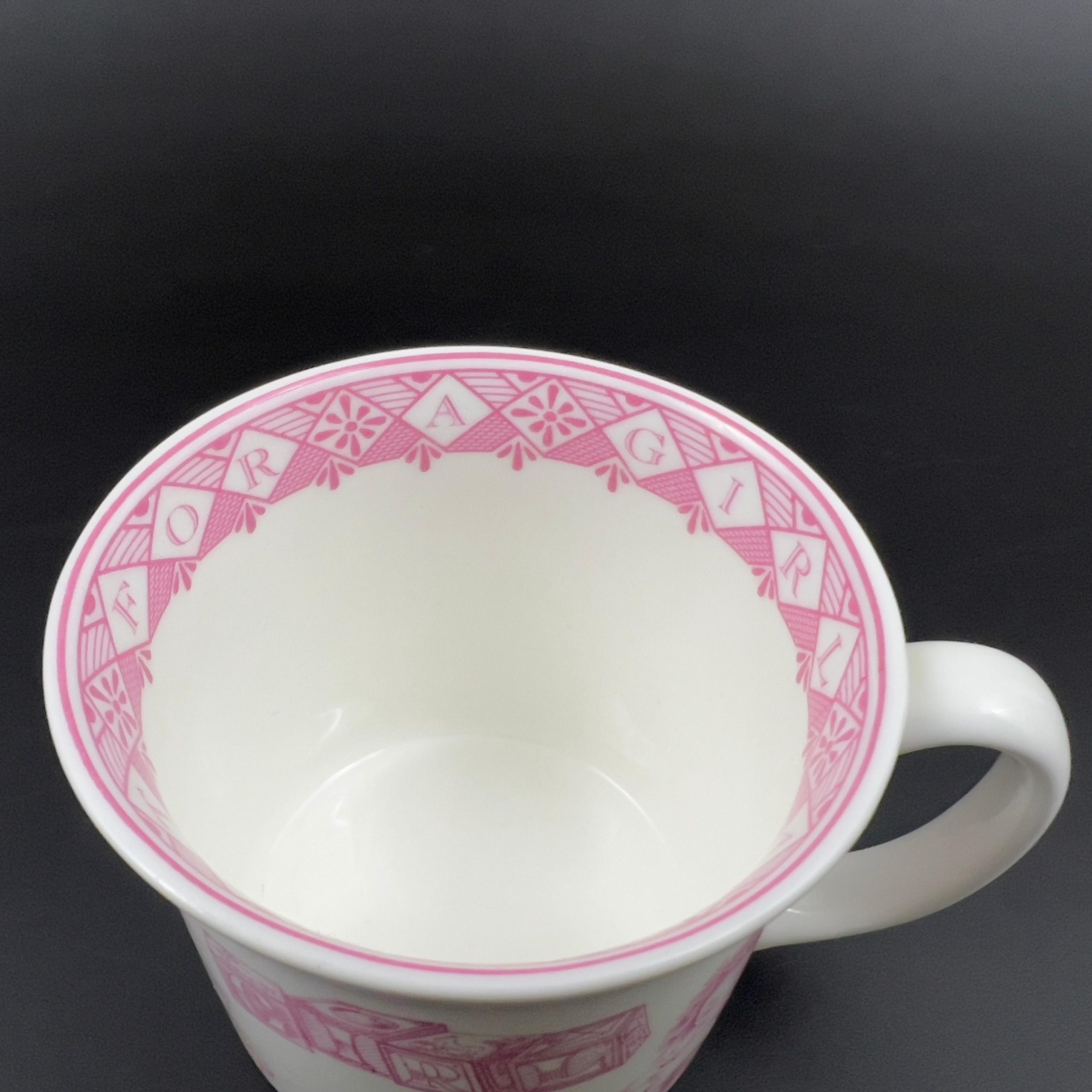 Vintage Porcelain Twin Baby Cups: Queen's of India Keepsake Gift - Image 8