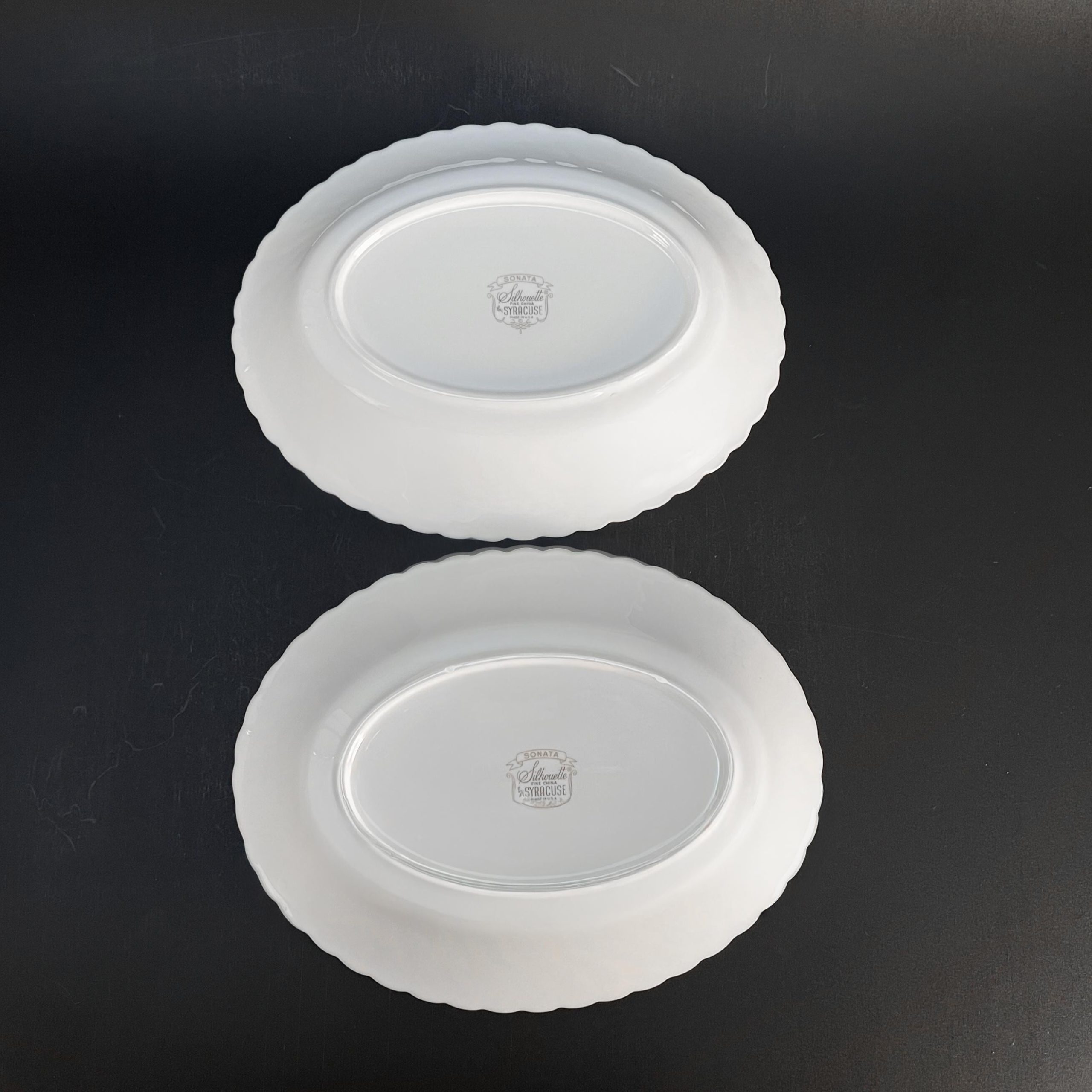 Vintage Syracuse China Sonata Pattern Dinnerware: Plates, Vegetable Bowls, Tea Cups and Saucers - Image 13