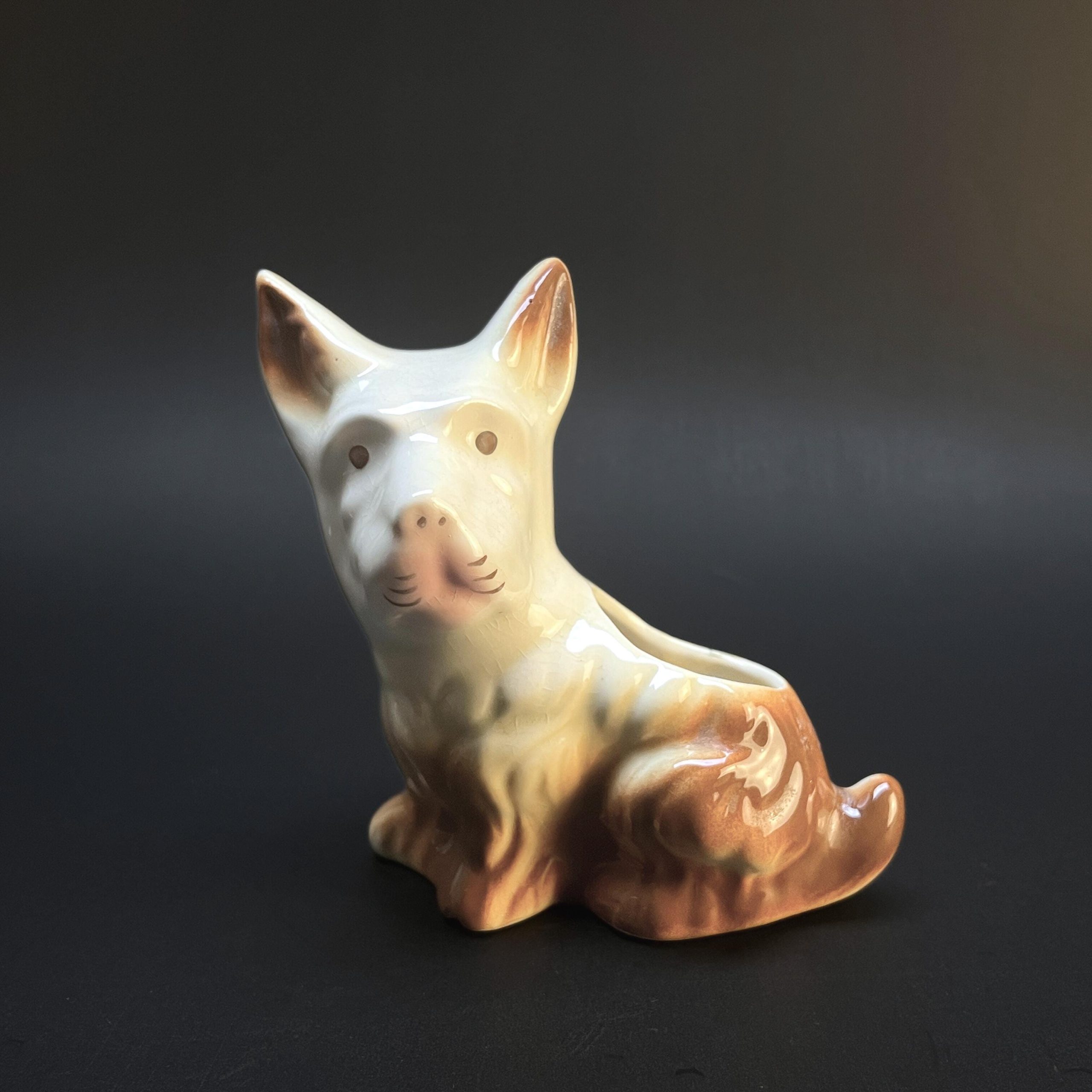 Vintage 1940s Scottish Terrier Dog Ceramic Planter by Shawnee Pottery - Image 5