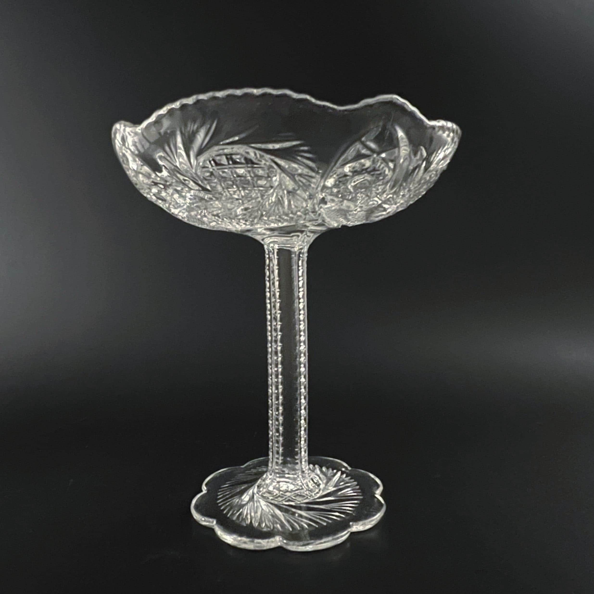Antique McKee Sunburst Glass Compote: EAPG Pedestal Dish, Victorian Decor - Image 7