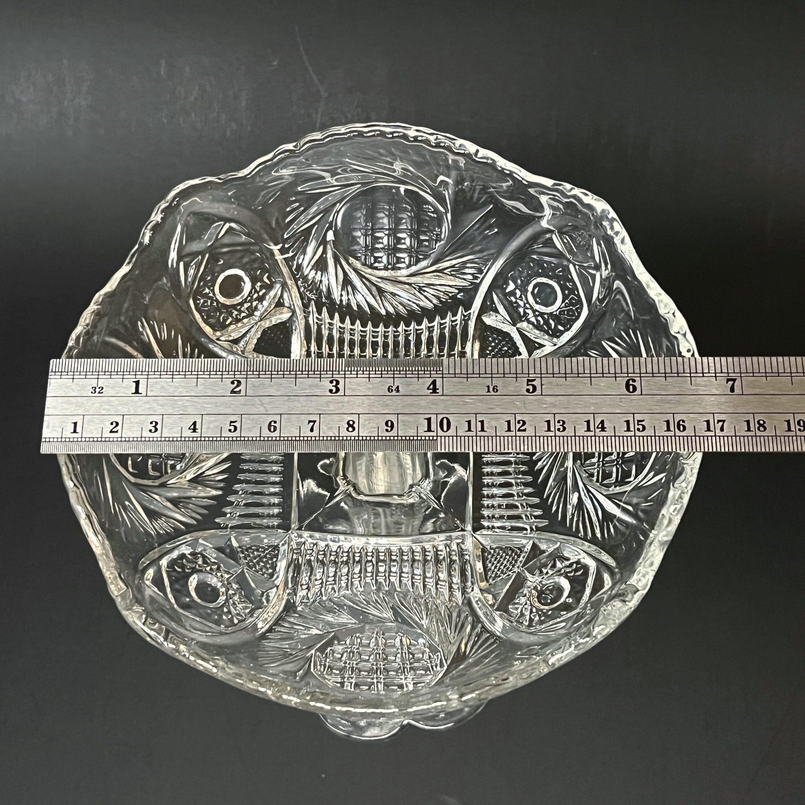 Antique McKee Sunburst Glass Compote: EAPG Pedestal Dish, Victorian Decor - Image 11