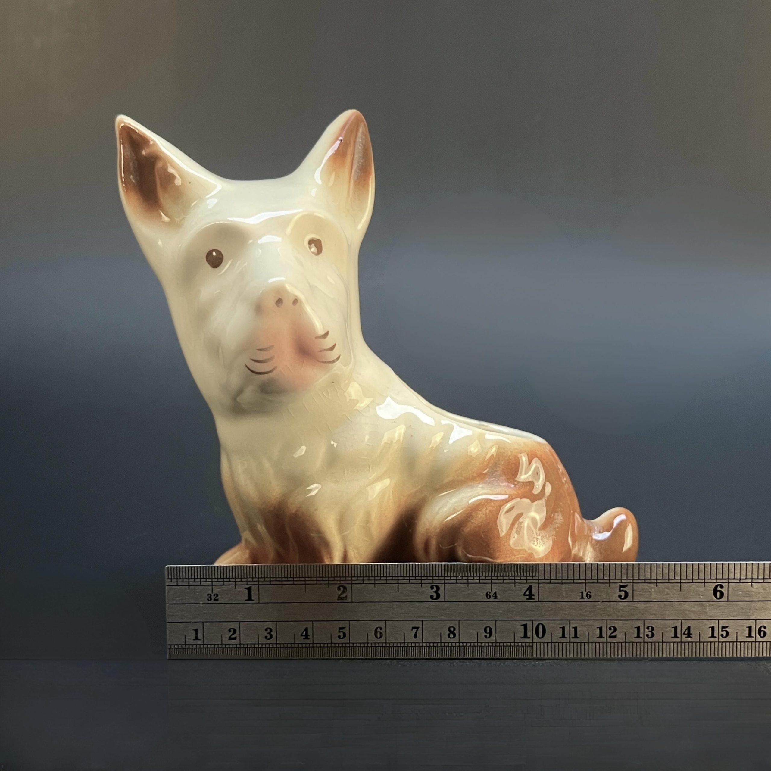 Vintage 1940s Scottish Terrier Dog Ceramic Planter by Shawnee Pottery - Image 11