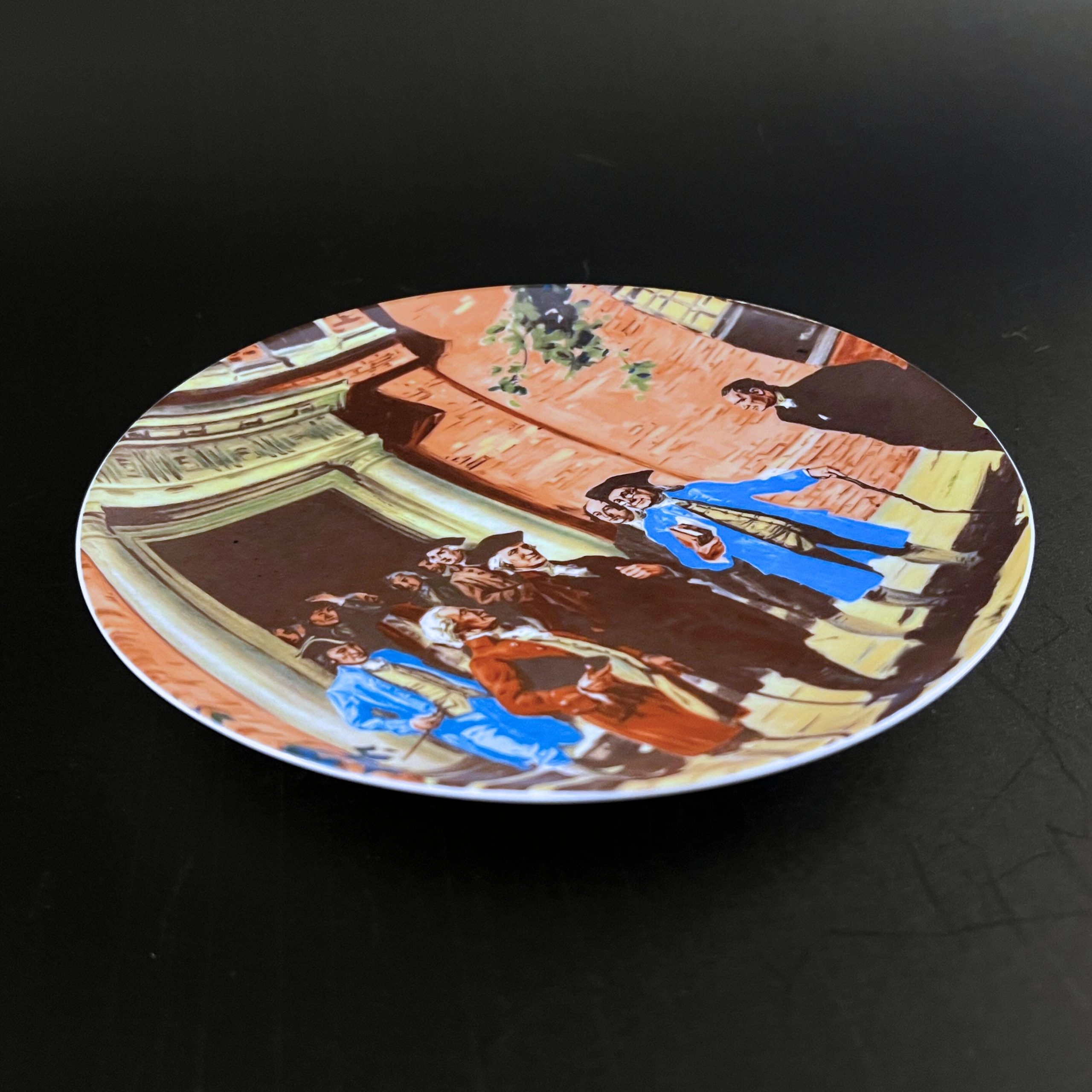 1976 Bicentennial Porcelain Plate: Kaiser Germany, Hintermeister Art - Image 5