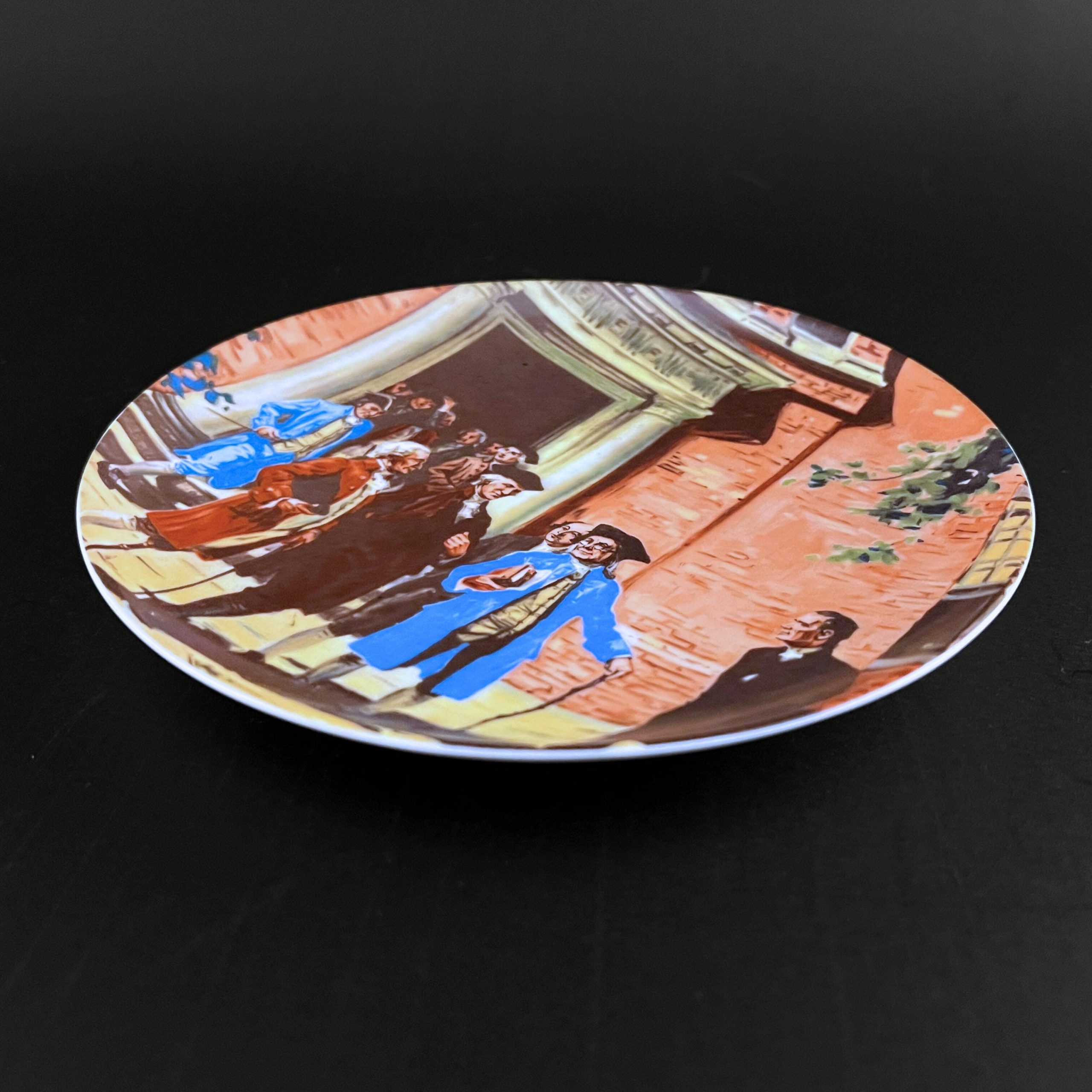 1976 Bicentennial Porcelain Plate: Kaiser Germany, Hintermeister Art - Image 6