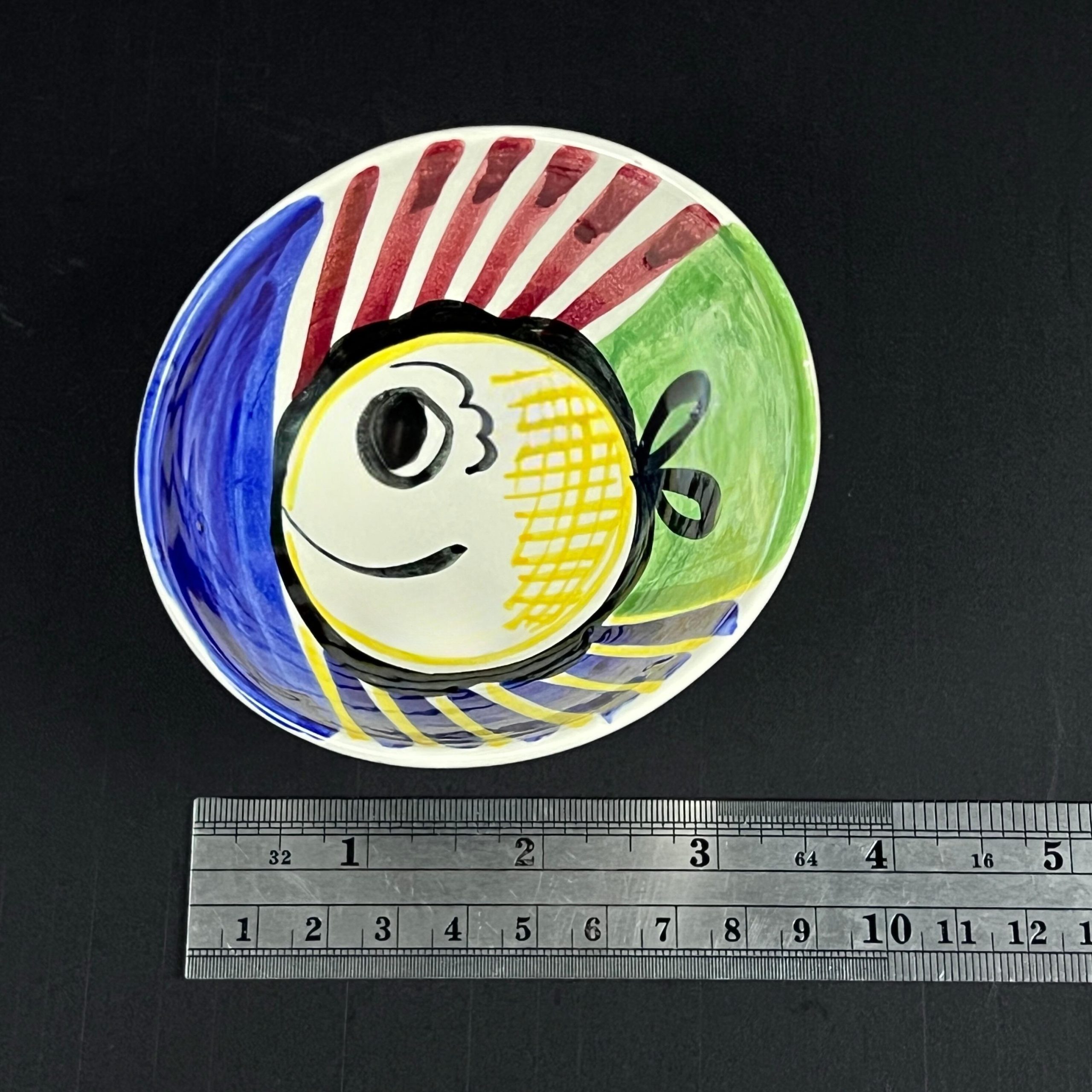 Stavangerflint Norway Ceramic Bowl, Inger Waage Fish Design, Scandinavian Pottery - Image 8