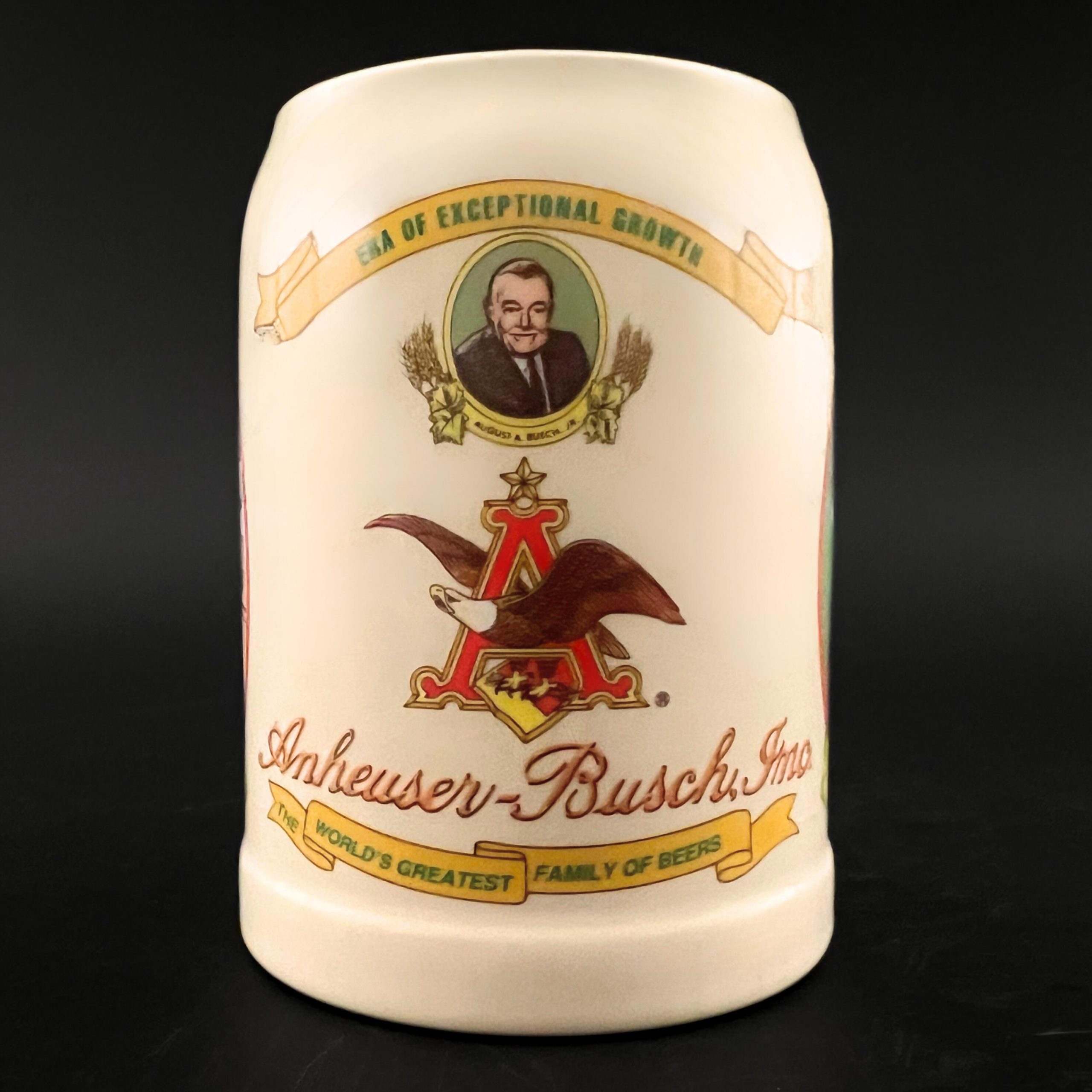 Set of 3 Vintage Anheuser Busch Beer Steins, 1988 1989 1990 Collector Series - Image 11