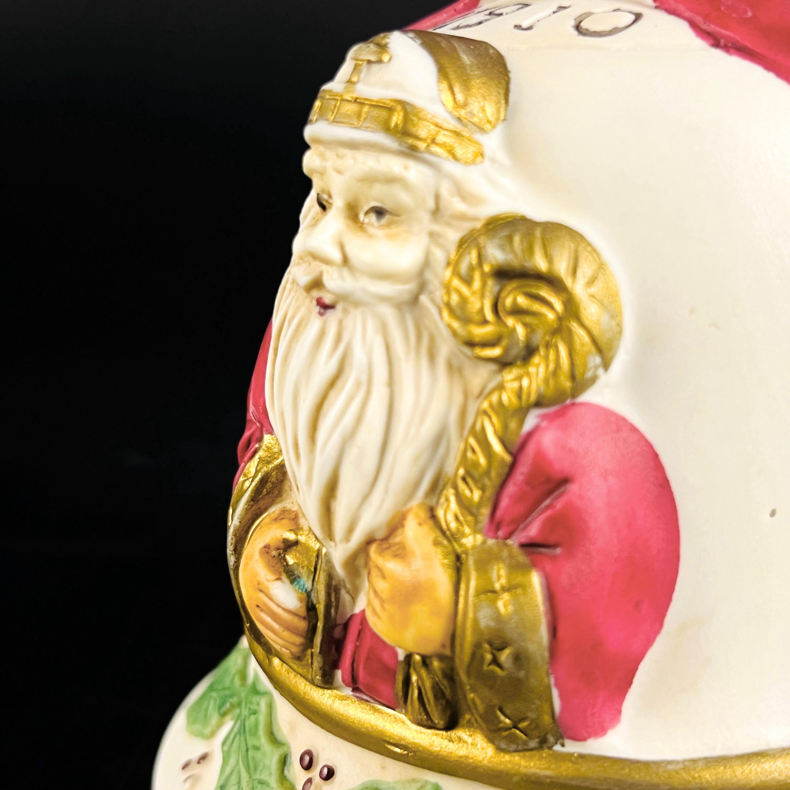 Vintage Thomas Nast Santa Dinner Bell - St. Nicholas 1910, Flambro Memories of the Legend - Image 4