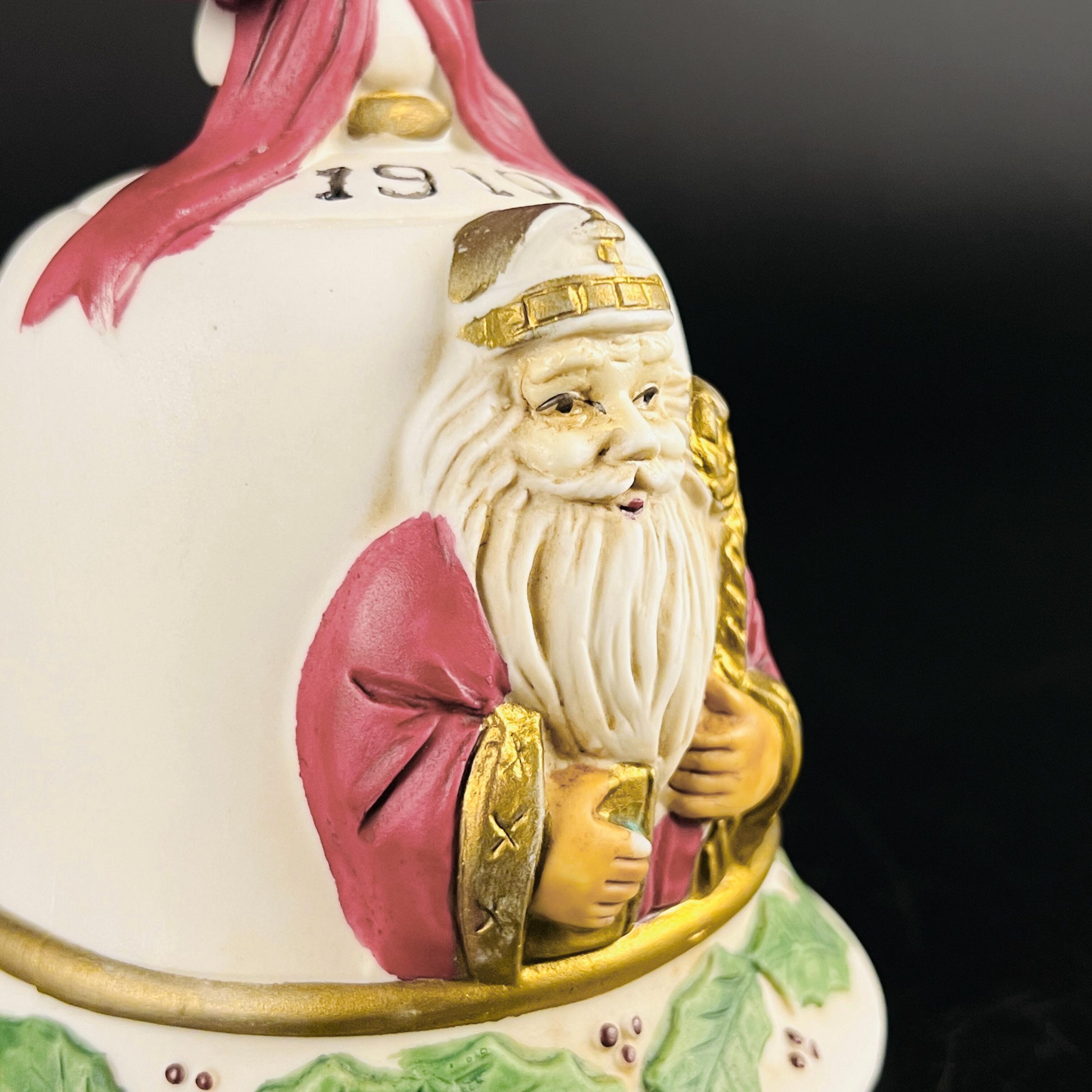 Vintage Thomas Nast Santa Dinner Bell - St. Nicholas 1910, Flambro Memories of the Legend - Image 5