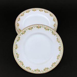 Set of 4 Antique WM Guerin Limoges France Bread & Butter Plates,