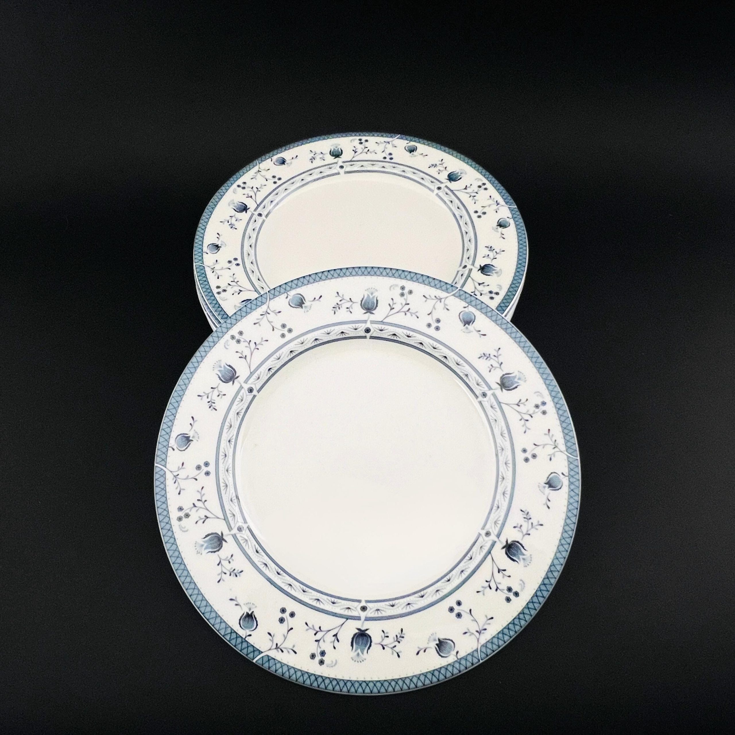 Set of 6 Vintage Royal Doulton Cambridge Dinner Plates TC1017 - Image 6