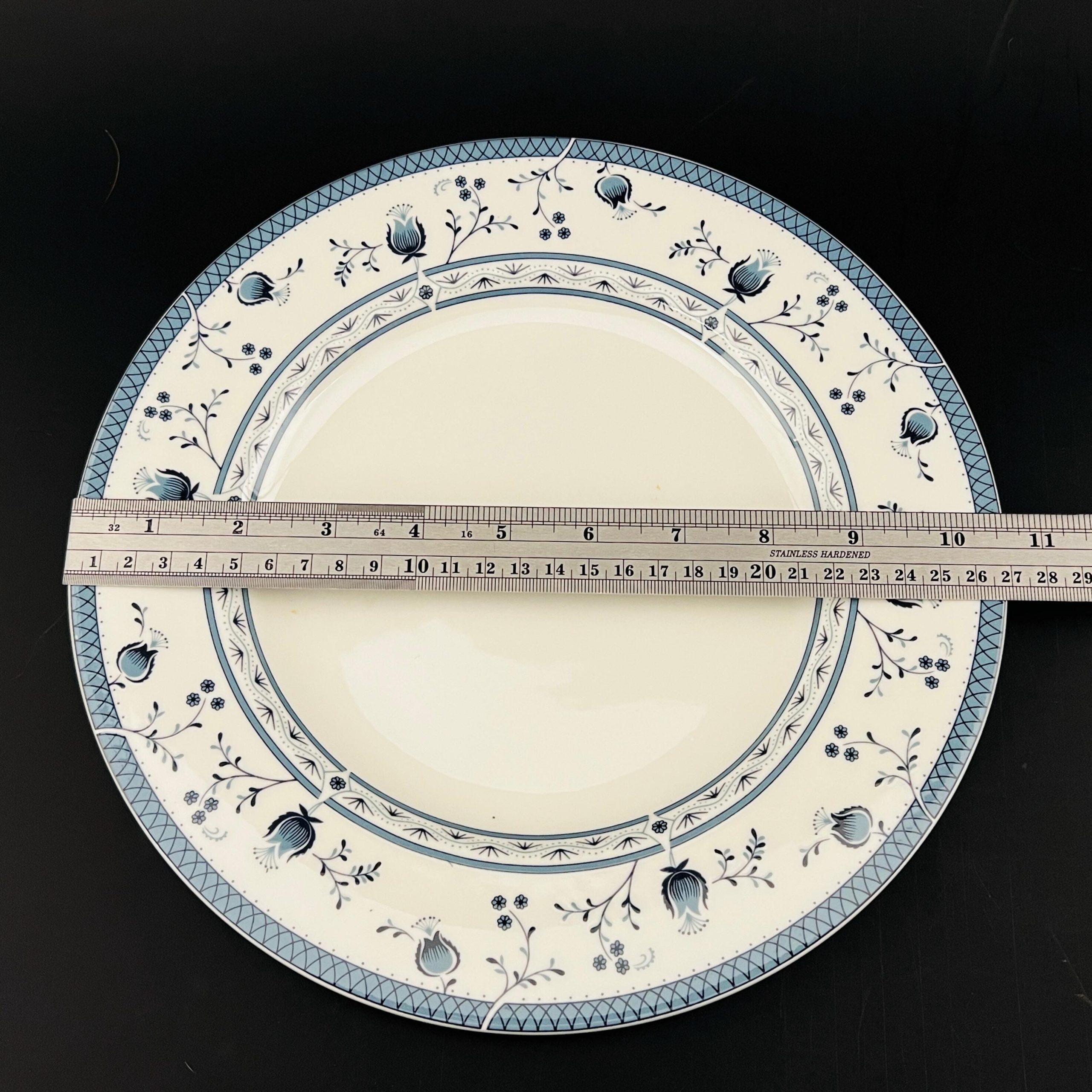 Set of 6 Vintage Royal Doulton Cambridge Dinner Plates TC1017 - Image 9
