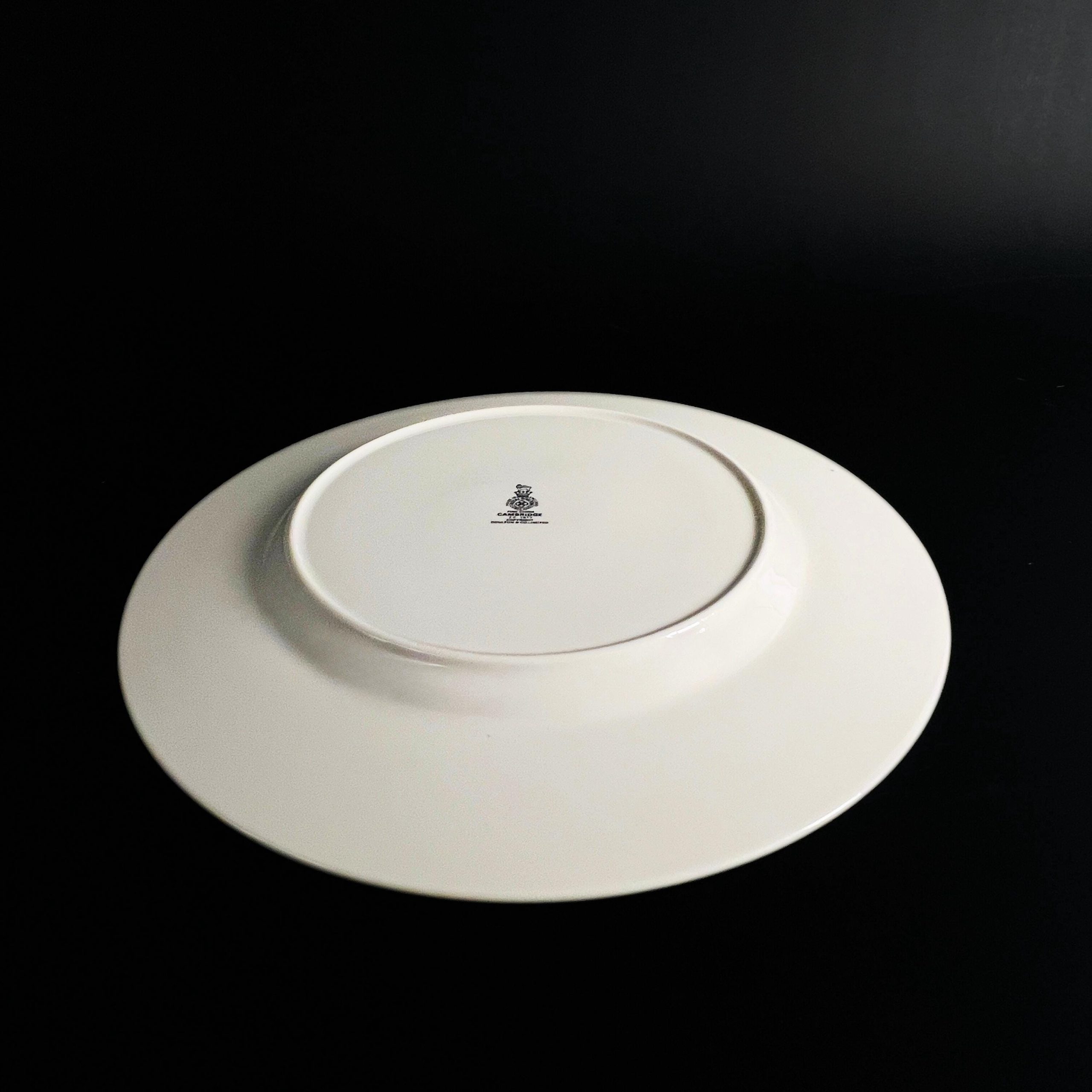 Set of 6 Vintage Royal Doulton Cambridge Dinner Plates TC1017 - Image 8