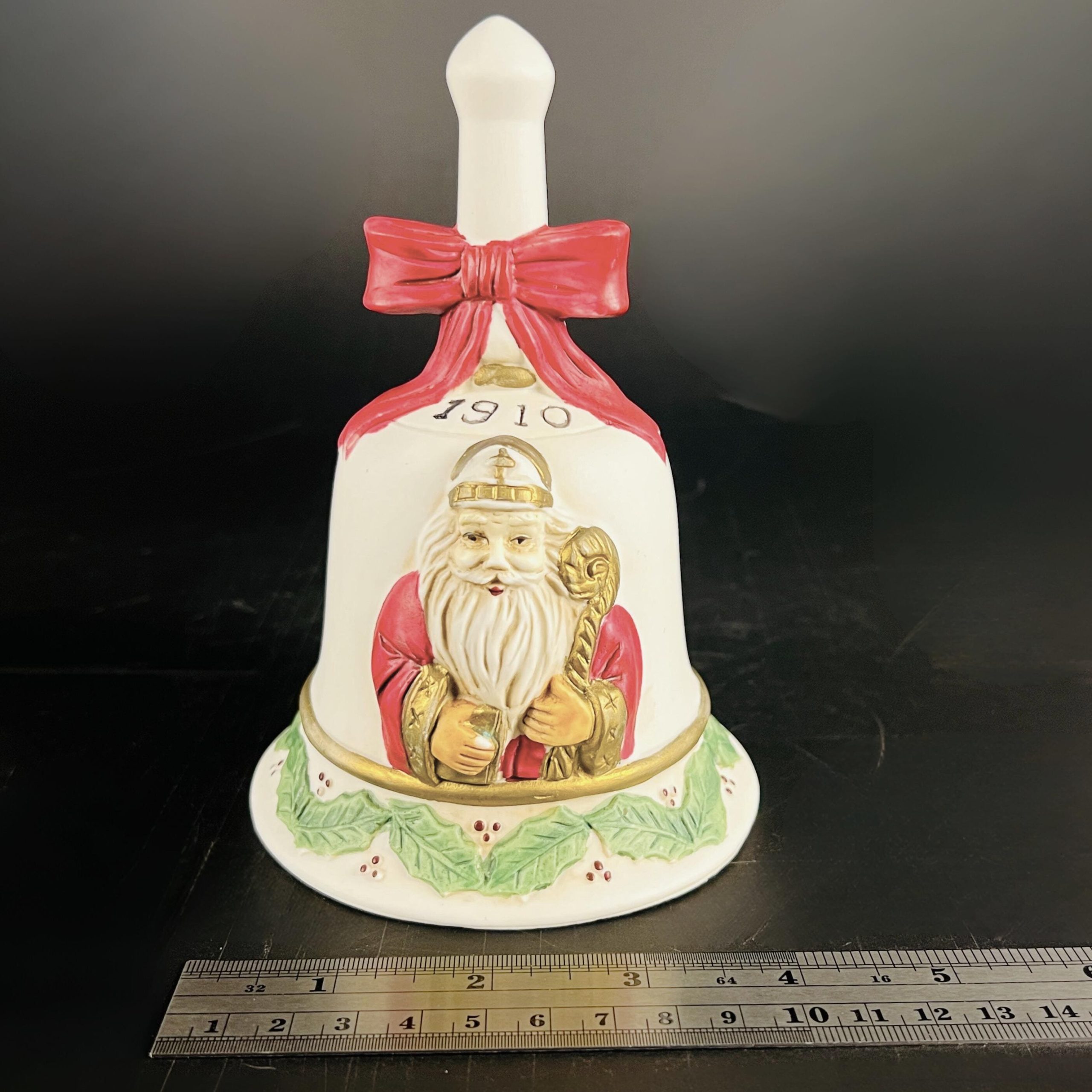 Vintage Thomas Nast Santa Dinner Bell - St. Nicholas 1910, Flambro Memories of the Legend - Image 10