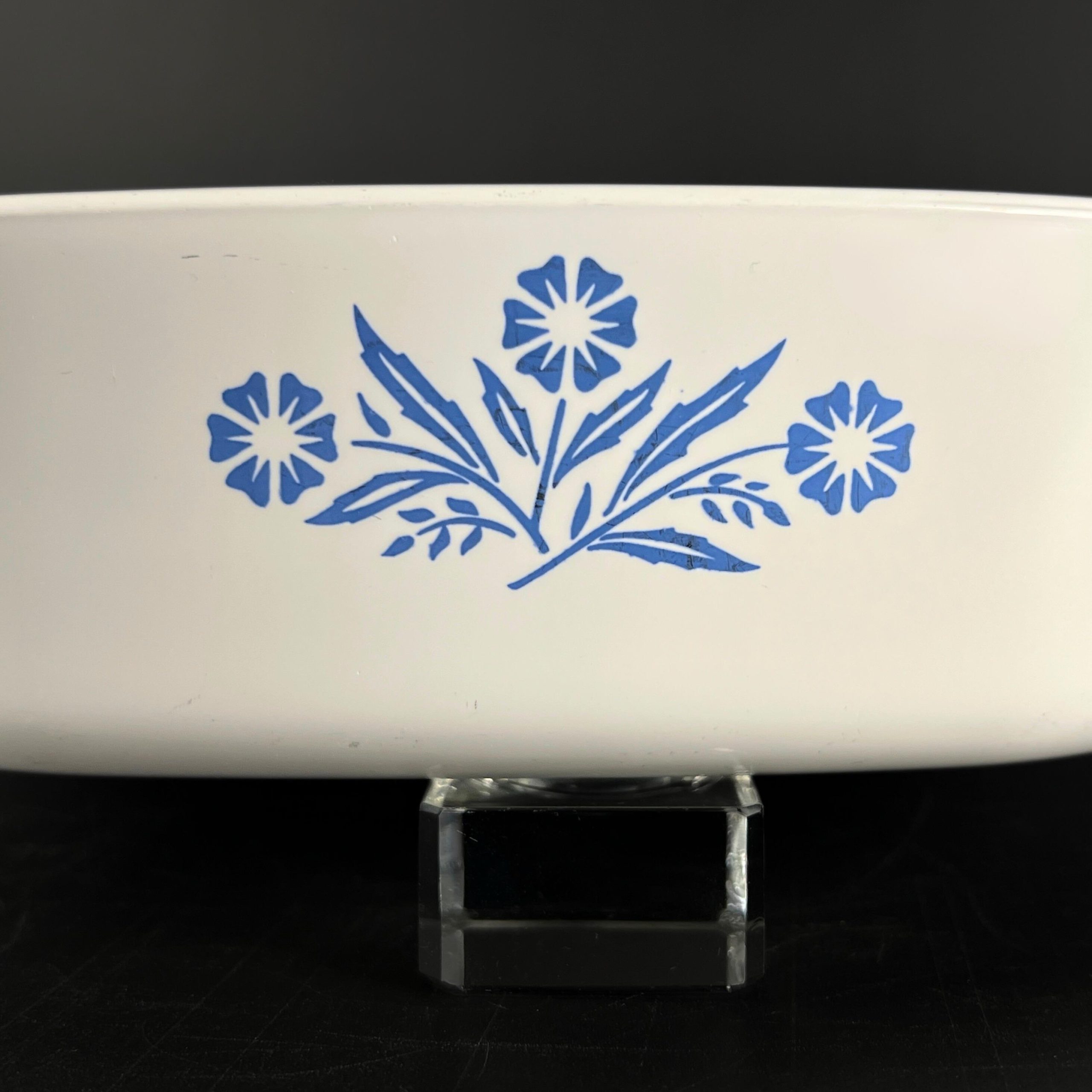 1970s Corningware Cornflower Blue 2 Quart Square Casserole Dish A-2-B and Lid A-9-C - Image 7