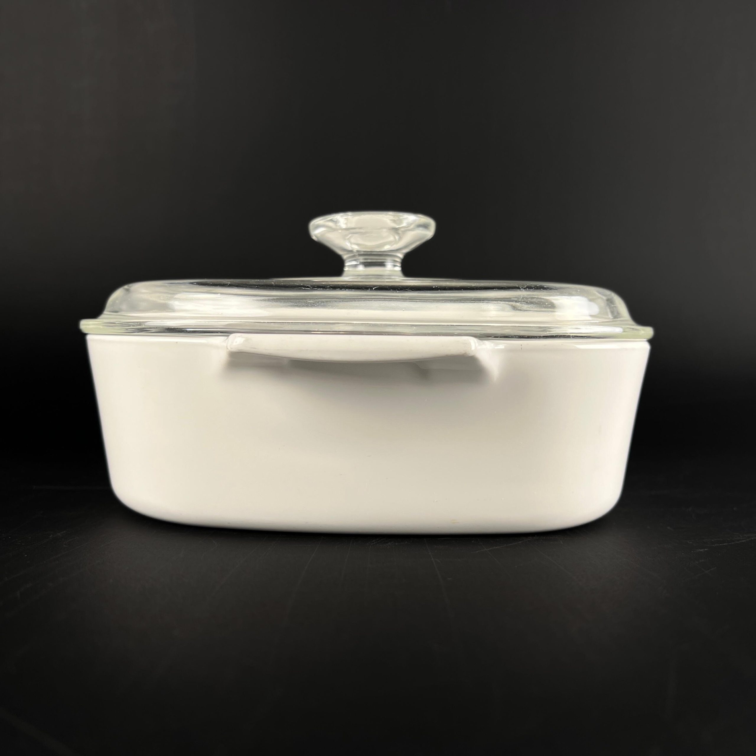 1970s Corningware Cornflower Blue 2 Quart Square Casserole Dish A-2-B and Lid A-9-C - Image 5