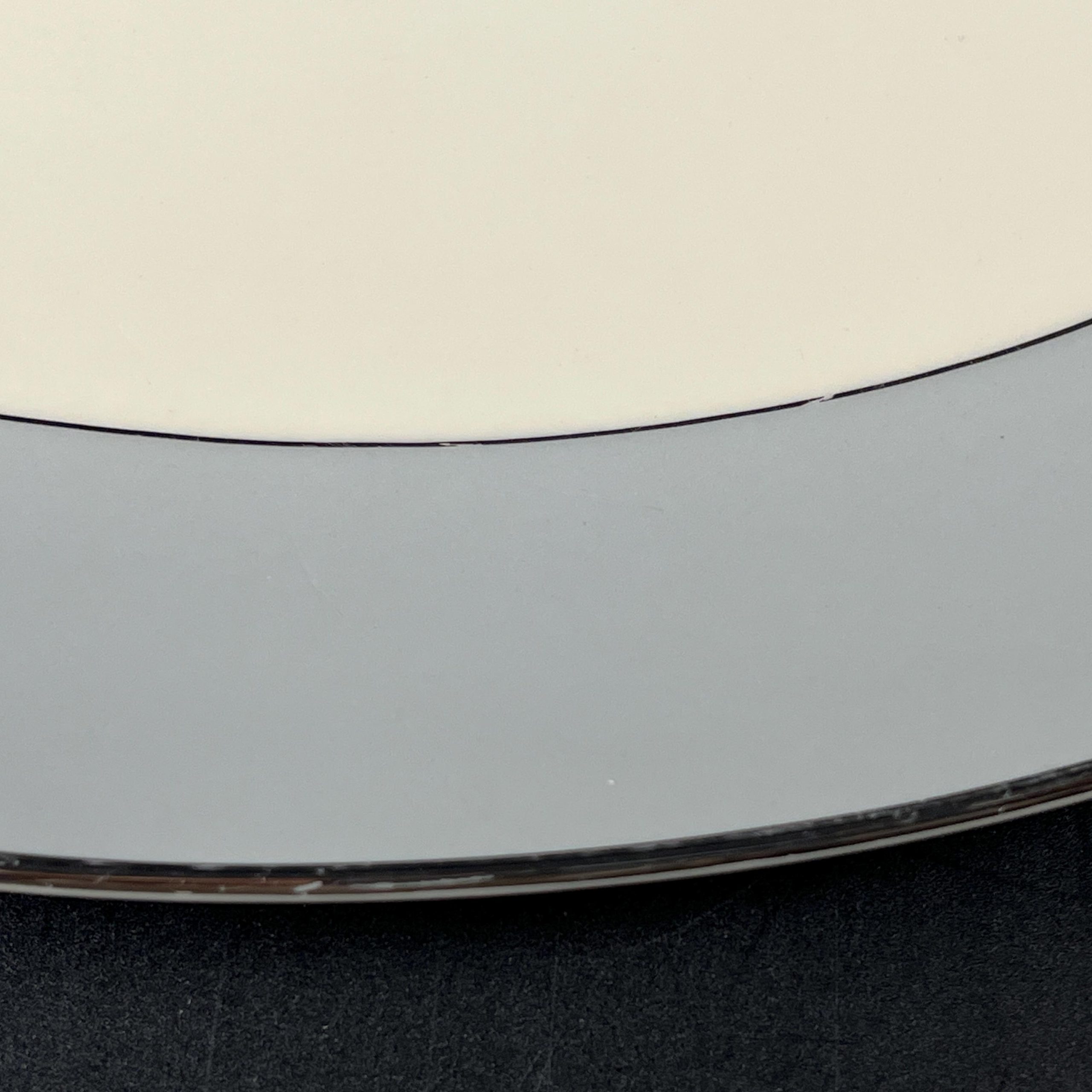 Vintage Flintridge China USA "Miramar" 14 inch Platter with Platinum Trim and Rose Center - Image 11